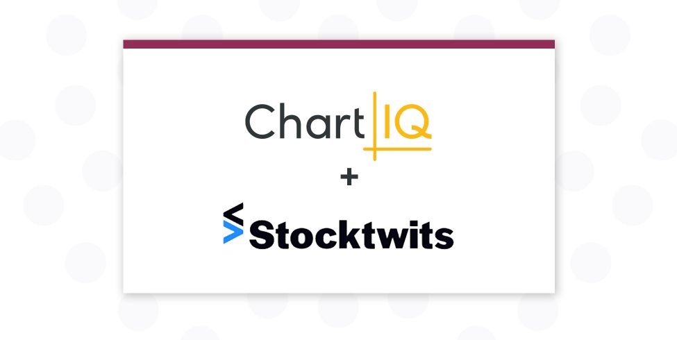 ChartIQ and Stocktwits logo