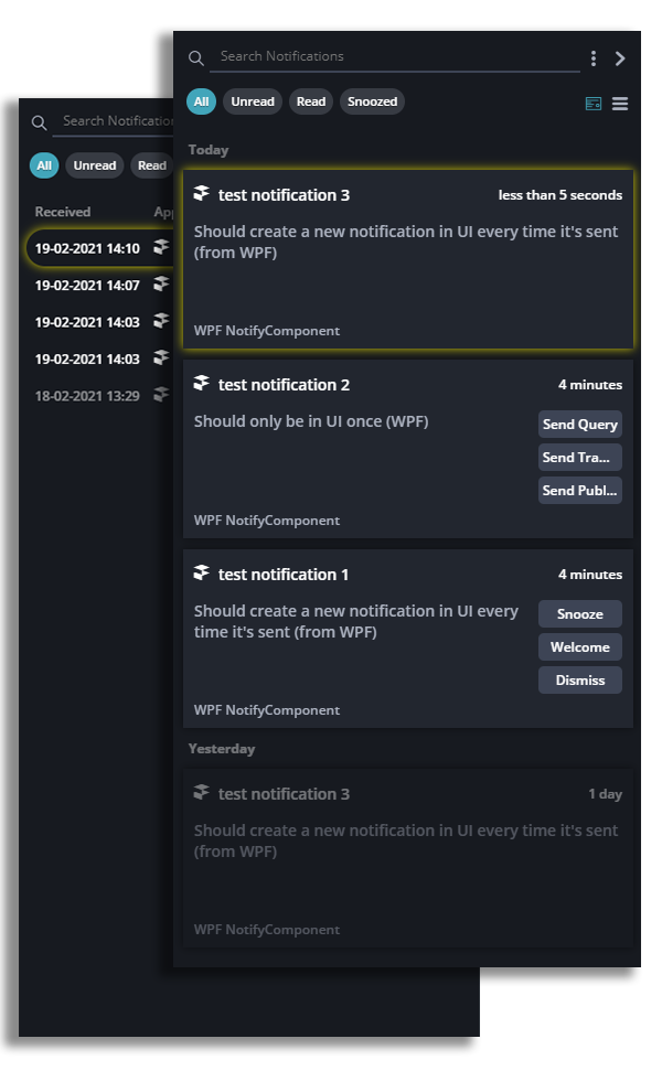Finsemble Desktop Notifications Cosaic.io